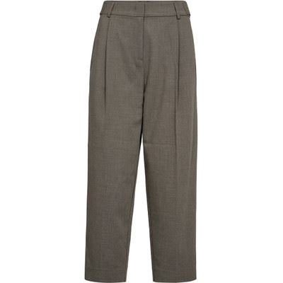 HAUTE L`AMITIÉ BUKSER, NICOLE CROP PANT, BEIGE MELANGÉ